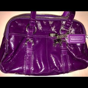 🎆Patent Leather “COACH” Shoulder Bag🎆